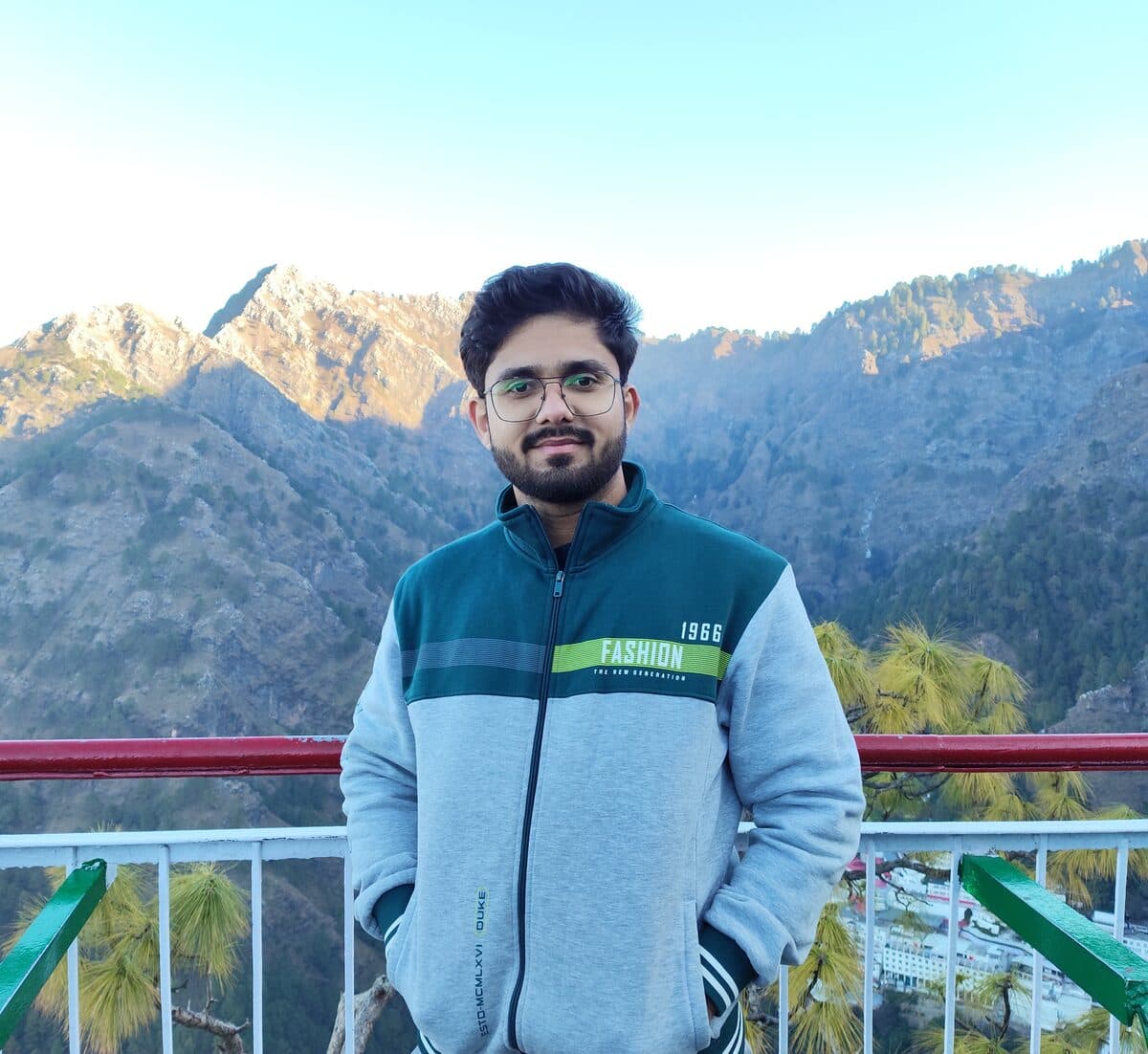 Devendra Chauhan in the mountains